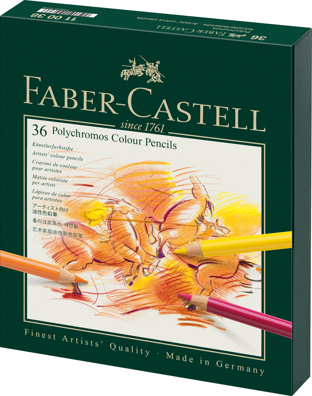 CREIOANE COLORATE 36 CULORI STUDIO POLYCHROMOS FABER-CASTELL CREIOANE COLORATE 36 CULORI STUDIO POLYCHROMOS FABER-CASTELL